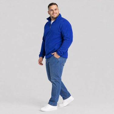 Half Zip Polar Fleece Top