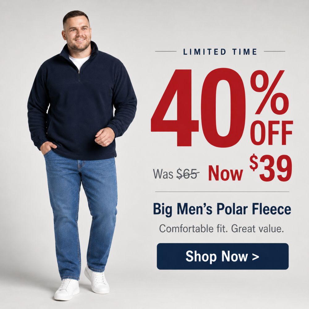 Big Mens Clothing | Big & Tall | Plus Size Menswear | Ron Bennett – Ron ...