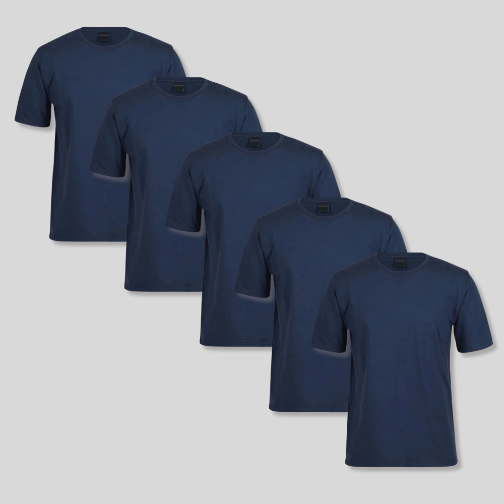 All Navy 5-Pack Tees