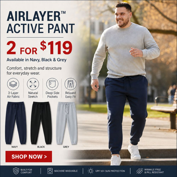 Big Mens Clothing | Big & Tall | Plus Size Menswear | Ron Bennett – Ron ...