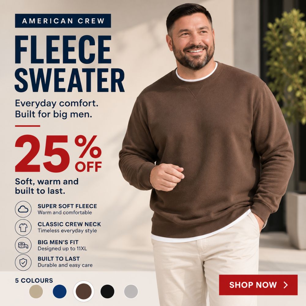 Big Mens Clothing | Big & Tall | Plus Size Menswear | Ron Bennett – Ron ...