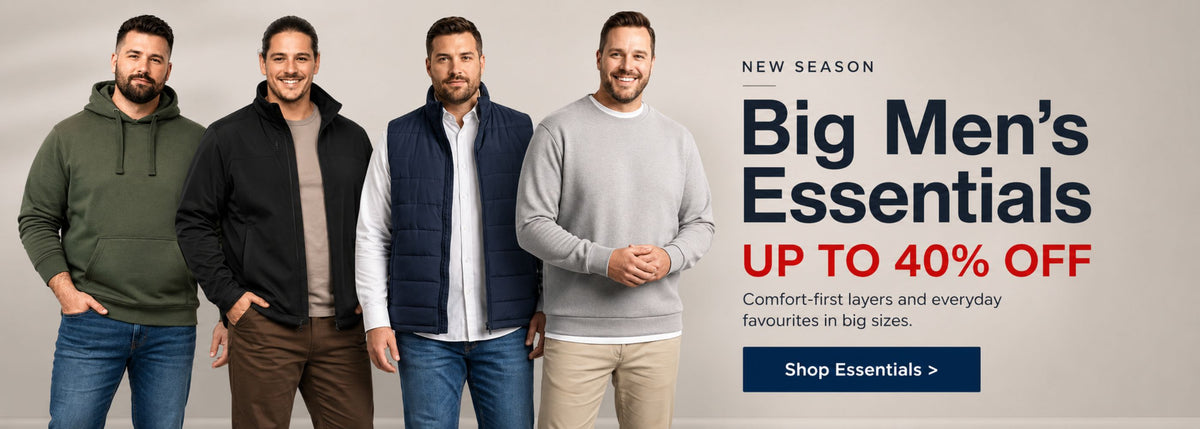 Big Mens Clothing | Big & Tall | Plus Size Menswear | Ron Bennett – Ron ...