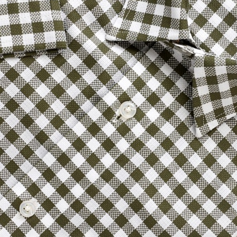 David Check Short Sleeve Shirt