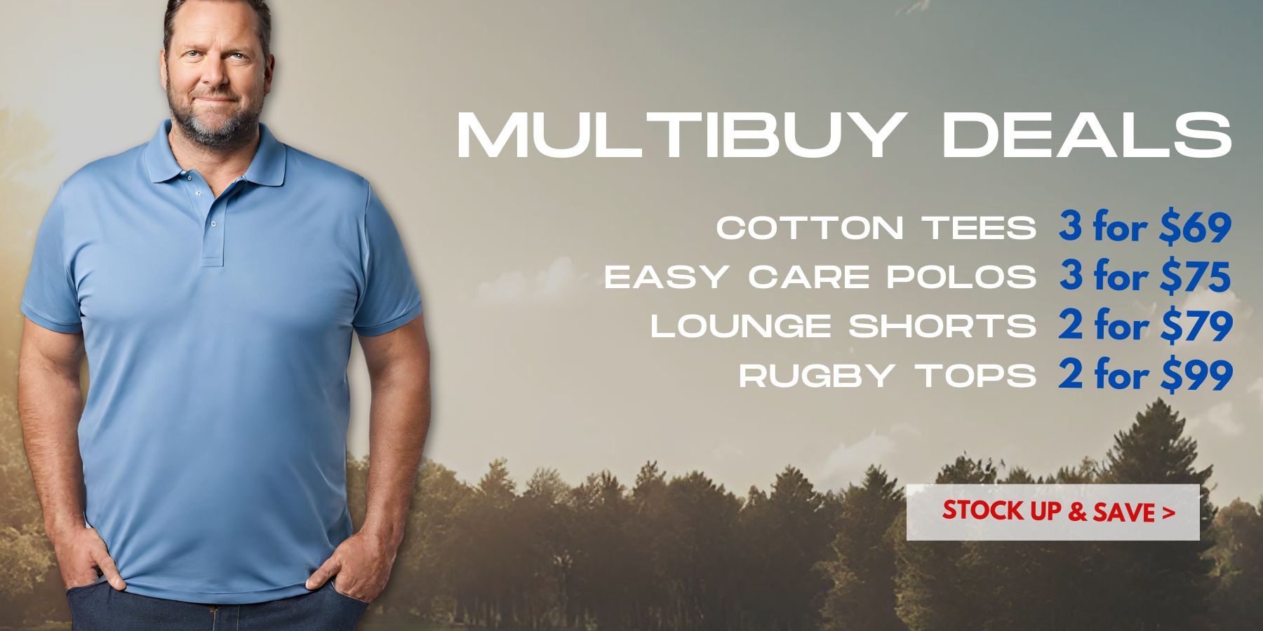 Big Men's Multibuy Deals