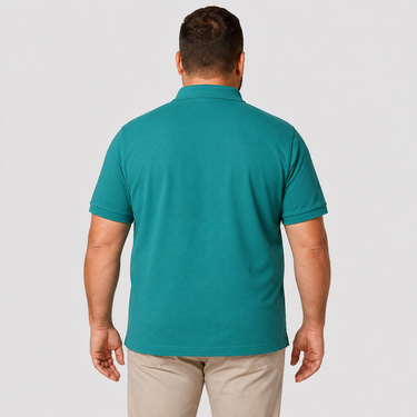 Big Men's Easy Care Pique Polo