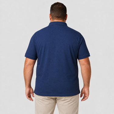 Big Men's Easy Care Pique Polo