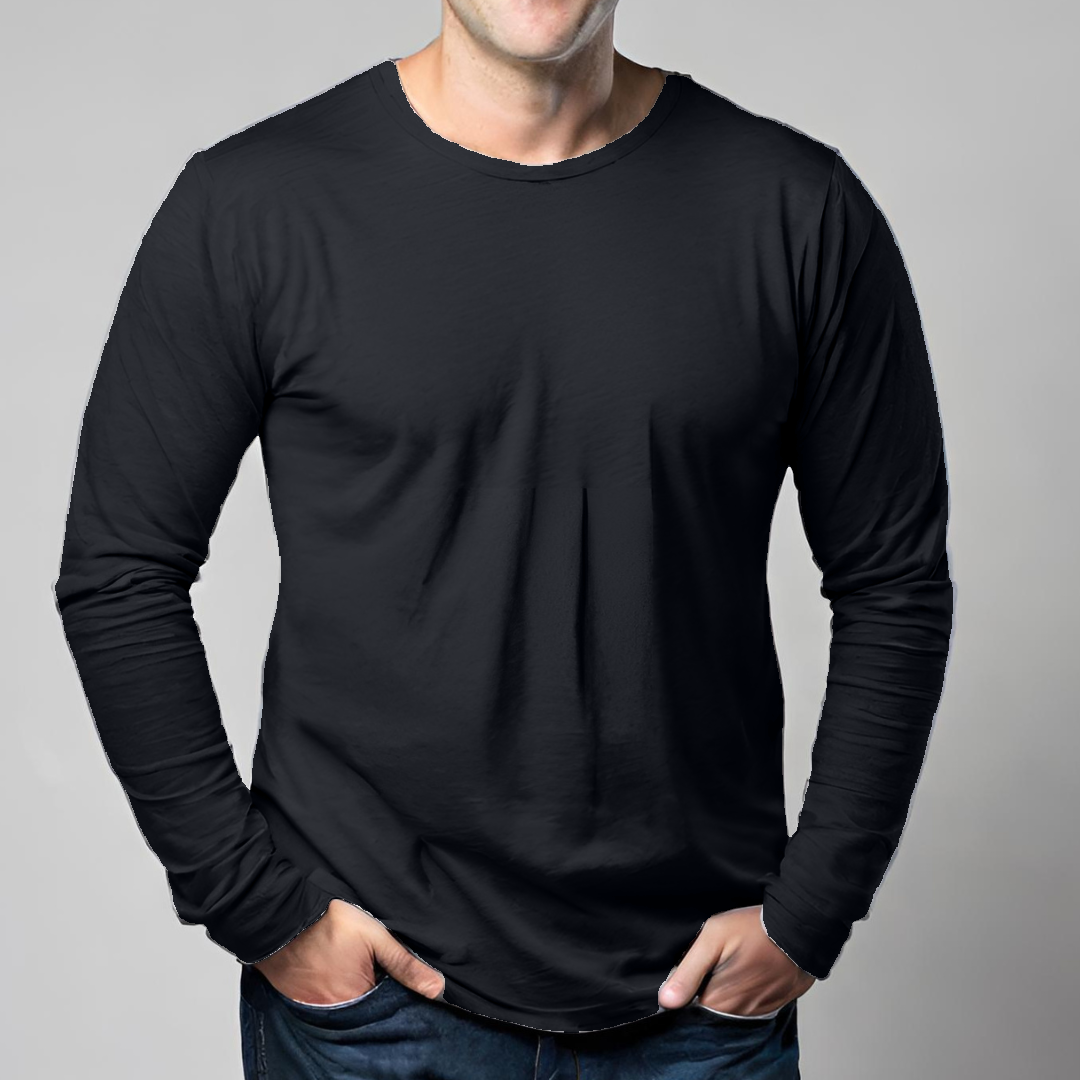 Big Men s Long Sleeve Tee Big Men s Clothing by Ron B