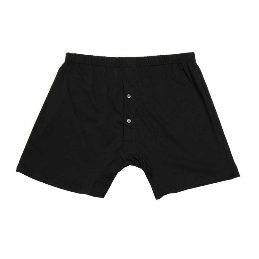Maxitalia 3XL to 10XL Cotton Stretch Button-Fly Boxer
