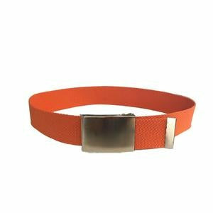 Dexter Woven Belt with Silver Buckle