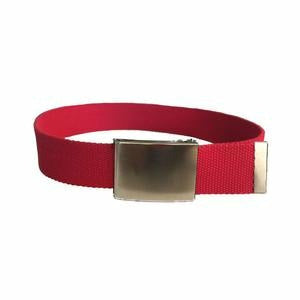 Dexter Woven Belt with Silver Buckle