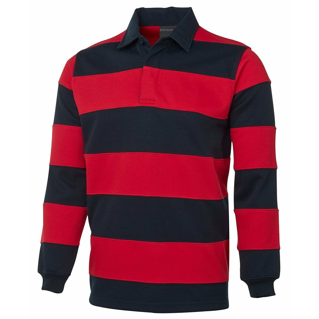 Big Men&#39;s Striped Rugby