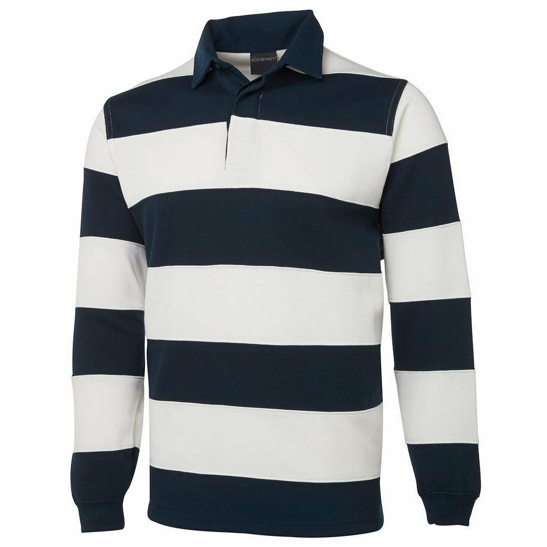 Big Men&#39;s Striped Rugby