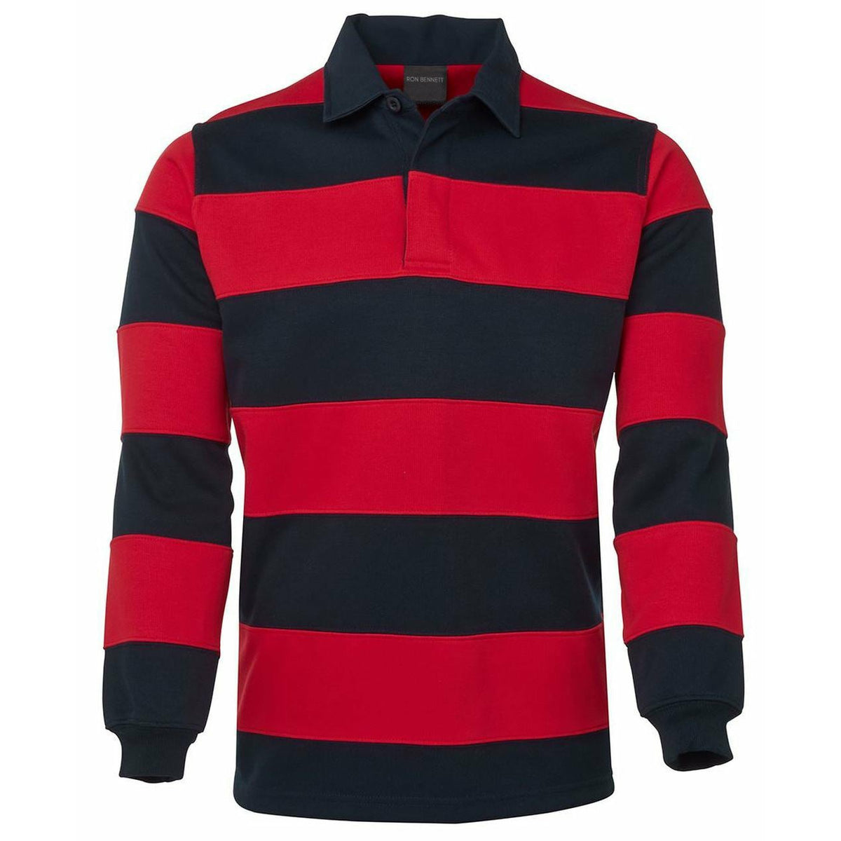 Big Men&#39;s Striped Rugby