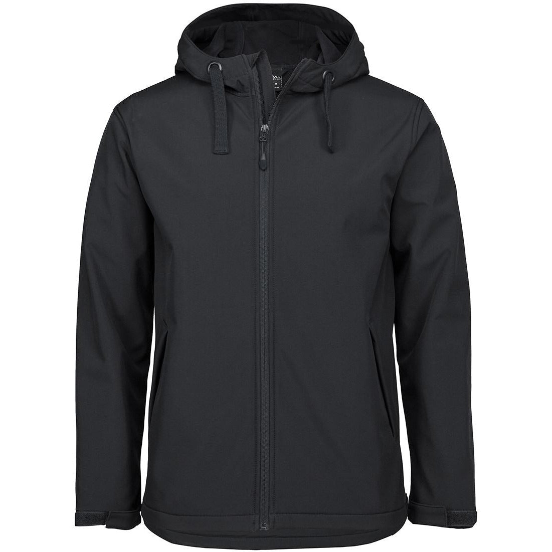 Big Men&#39;s Water Resistant Softshell Hooded Jacket