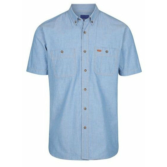 Gloweave Classic Chambray Shirt in Blue