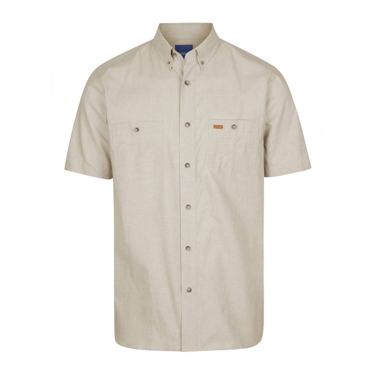 Gloweave Classic Chambray Shirt in Sand