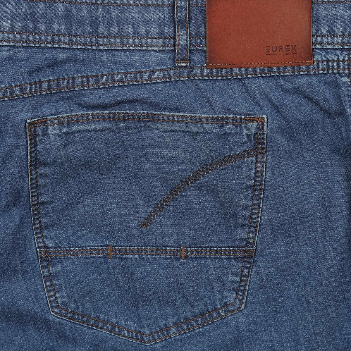 Eurex Denim &quot;Ken&quot; Jeans in Dark Denim - Big Mens Clothing by Ron Bennett