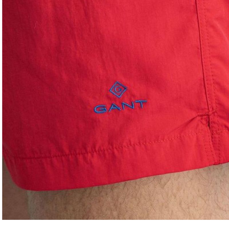 Gant Swim Shorts in Bright Red