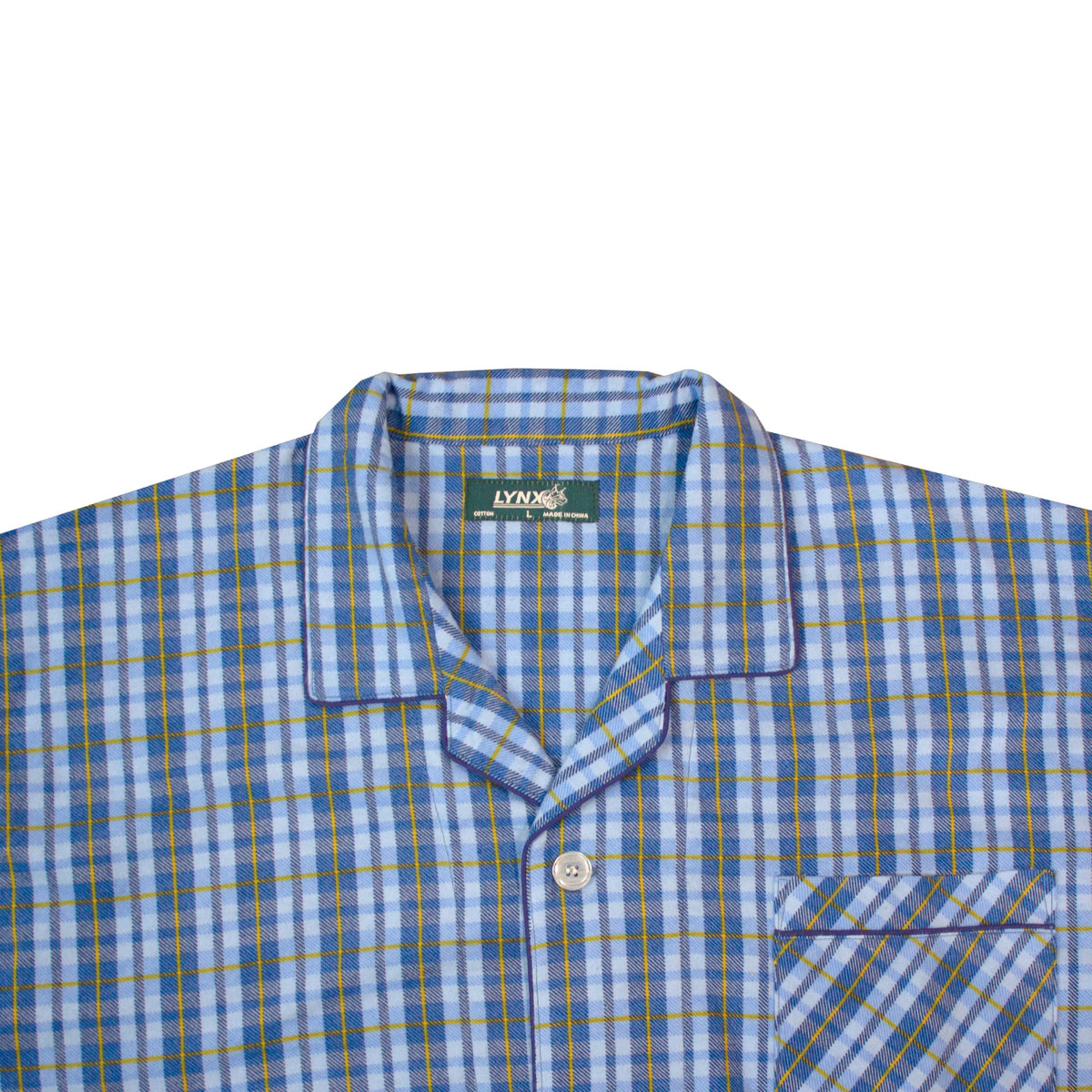 Lynx Flannelette 100% Cotton Flannel Pyjamas