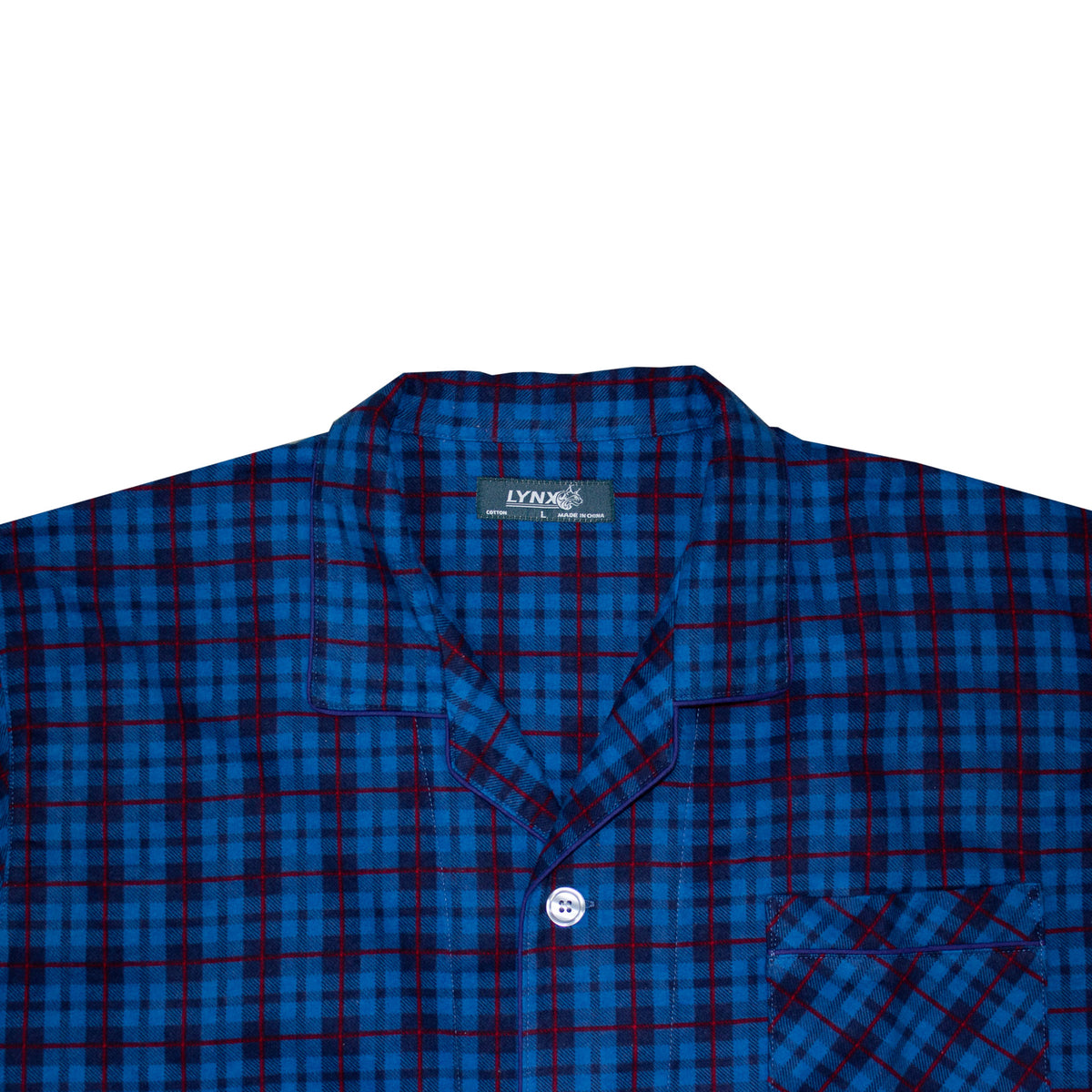 Lynx Flannelette 100% Cotton Flannel Pyjamas