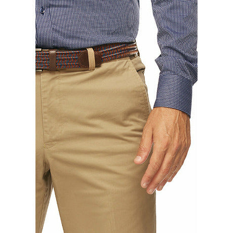 City Club Mariner Harbour Flexi Waist Cotton Stretch Chinos