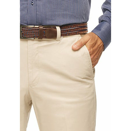 City Club Mariner Harbour Flexi Waist Cotton Stretch Chinos