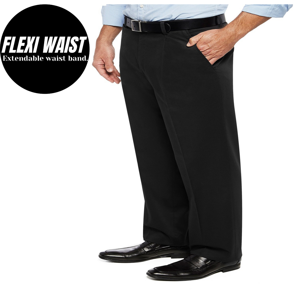 Nerang Flex Wrinkle Resistant Single Pleat Chino