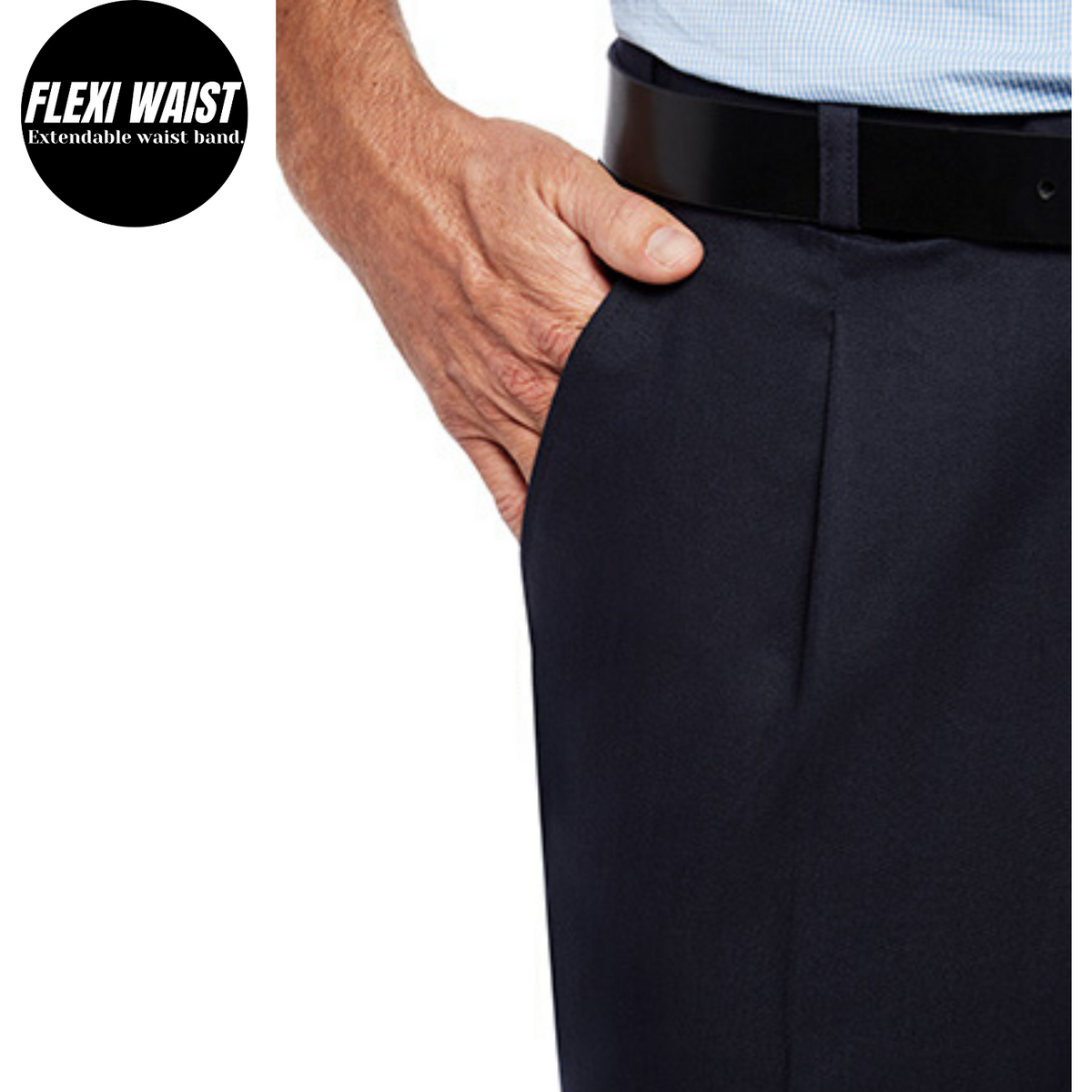 Nerang Flex Wrinkle Resistant Single Pleat Chino