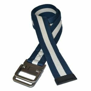 Zeus Cotton Canvas Webbing Belt with Slide Through Buckle