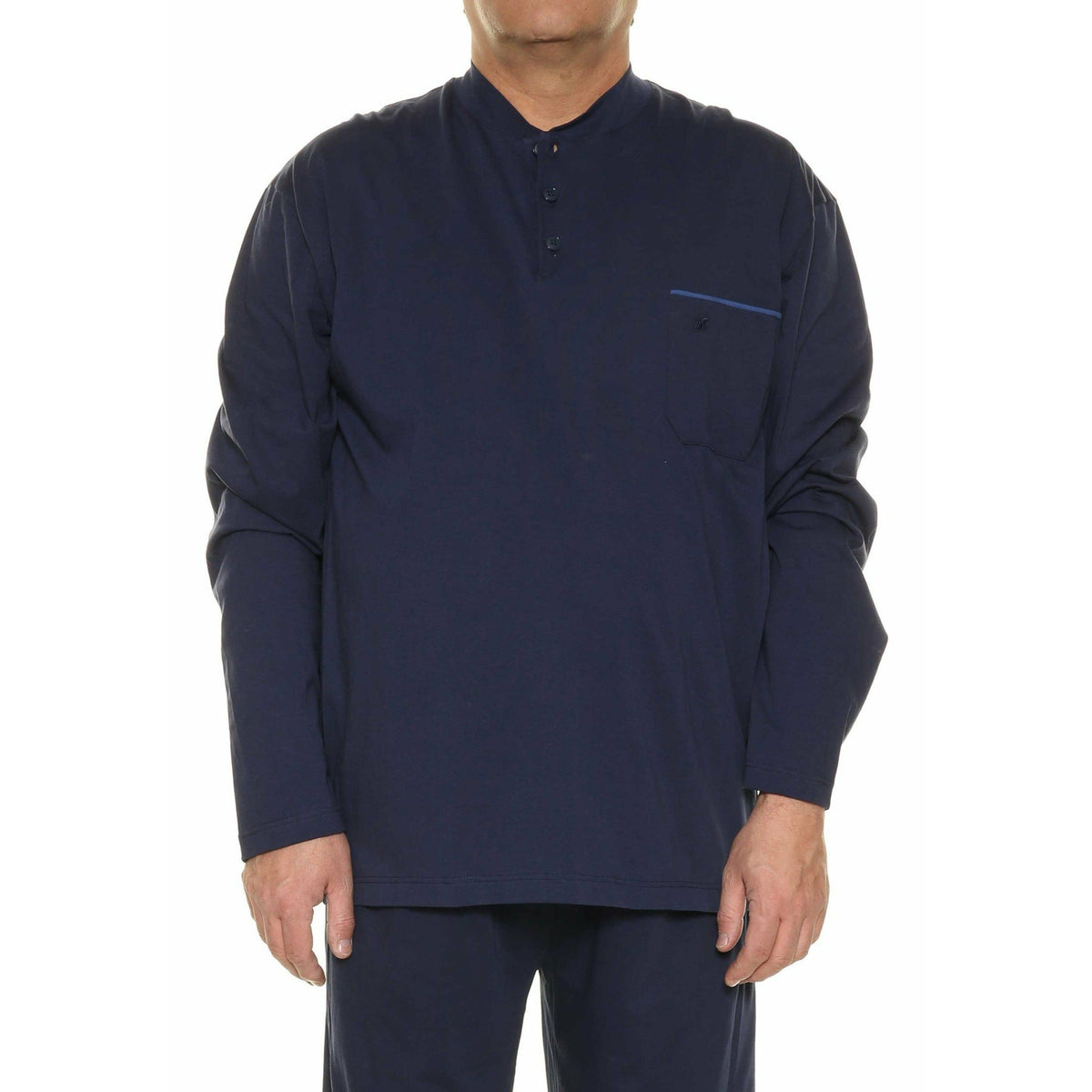 Maxitalia Bigger Blokes 7X-10X Navy Cotton PJs