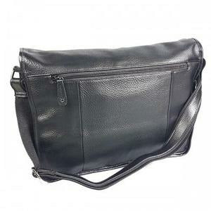 Harry Black Leather Business Satchel Bag