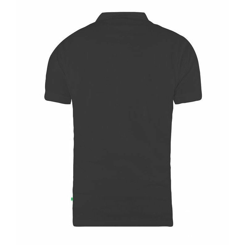 HiFlyers Combed Cotton Pique Polo With Chest Pocket