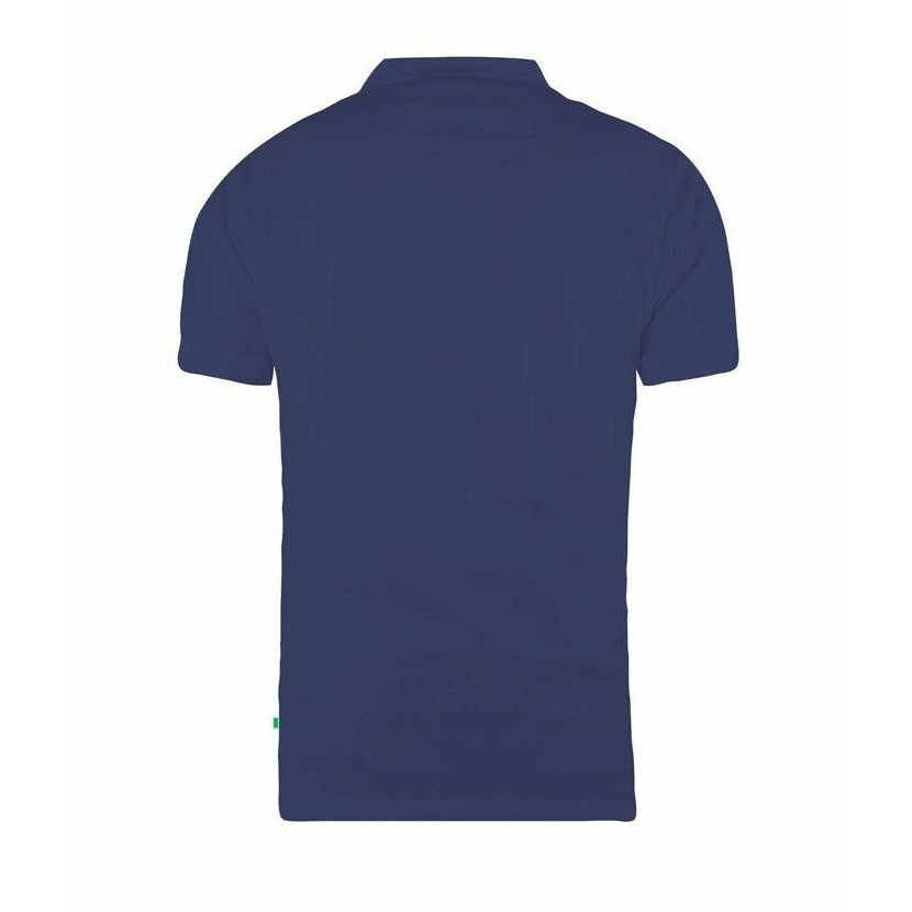 HiFlyers Combed Cotton Pique Polo With Chest Pocket
