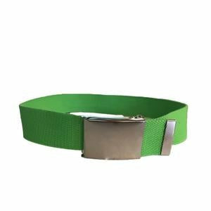 Dexter Woven Belt with Silver Buckle