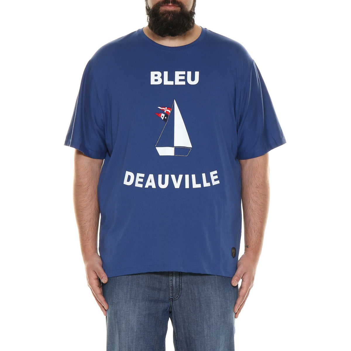 Maxitalia Deville Print Cotton T-Shirt