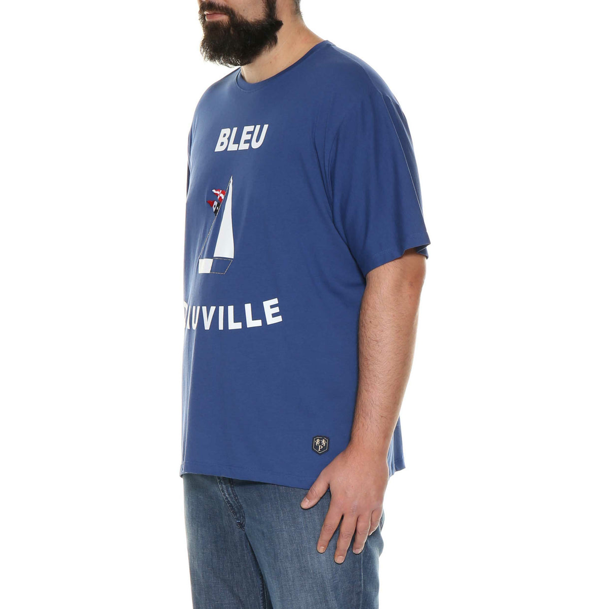 Maxitalia Deville Print Cotton T-Shirt