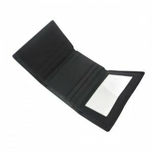 Morten Black Leather Fold Wallet in Gift Box