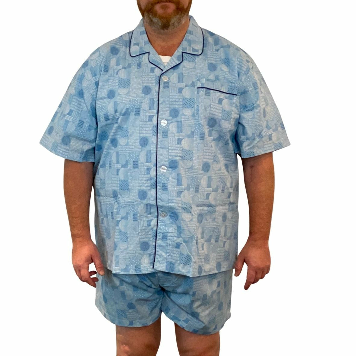 Contare Sky Cotton Rich Short PJs Set