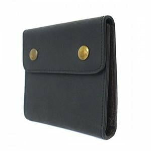 Spiro Black &amp; Brown Leather Wallet in Gift Box