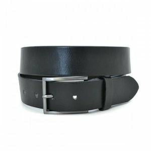 Stavros Black Leather Dress 32mm Belt