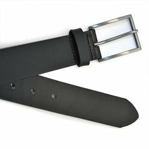 Stavros Black Leather Dress 32mm Belt