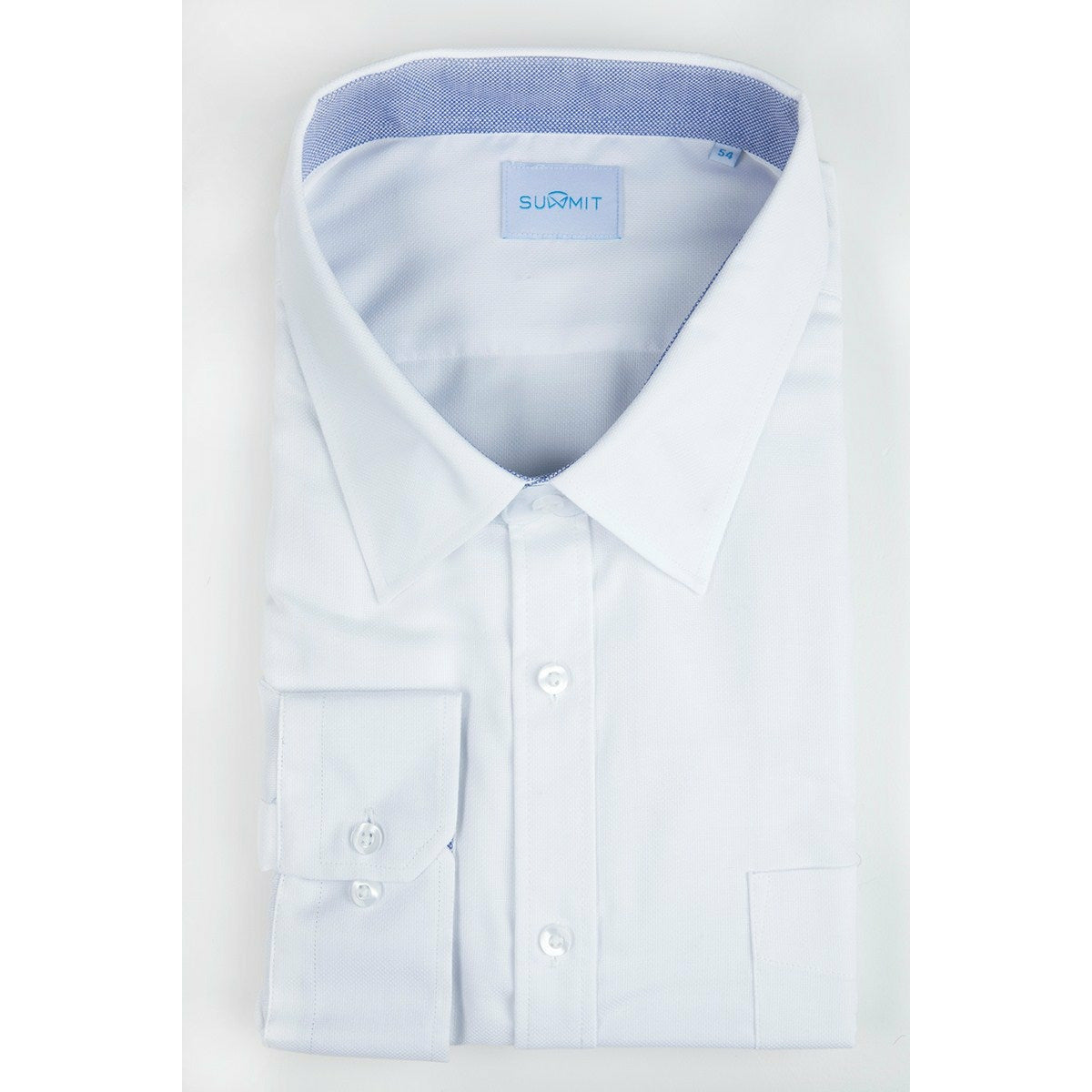 Summit Business Shirt in White Oxford