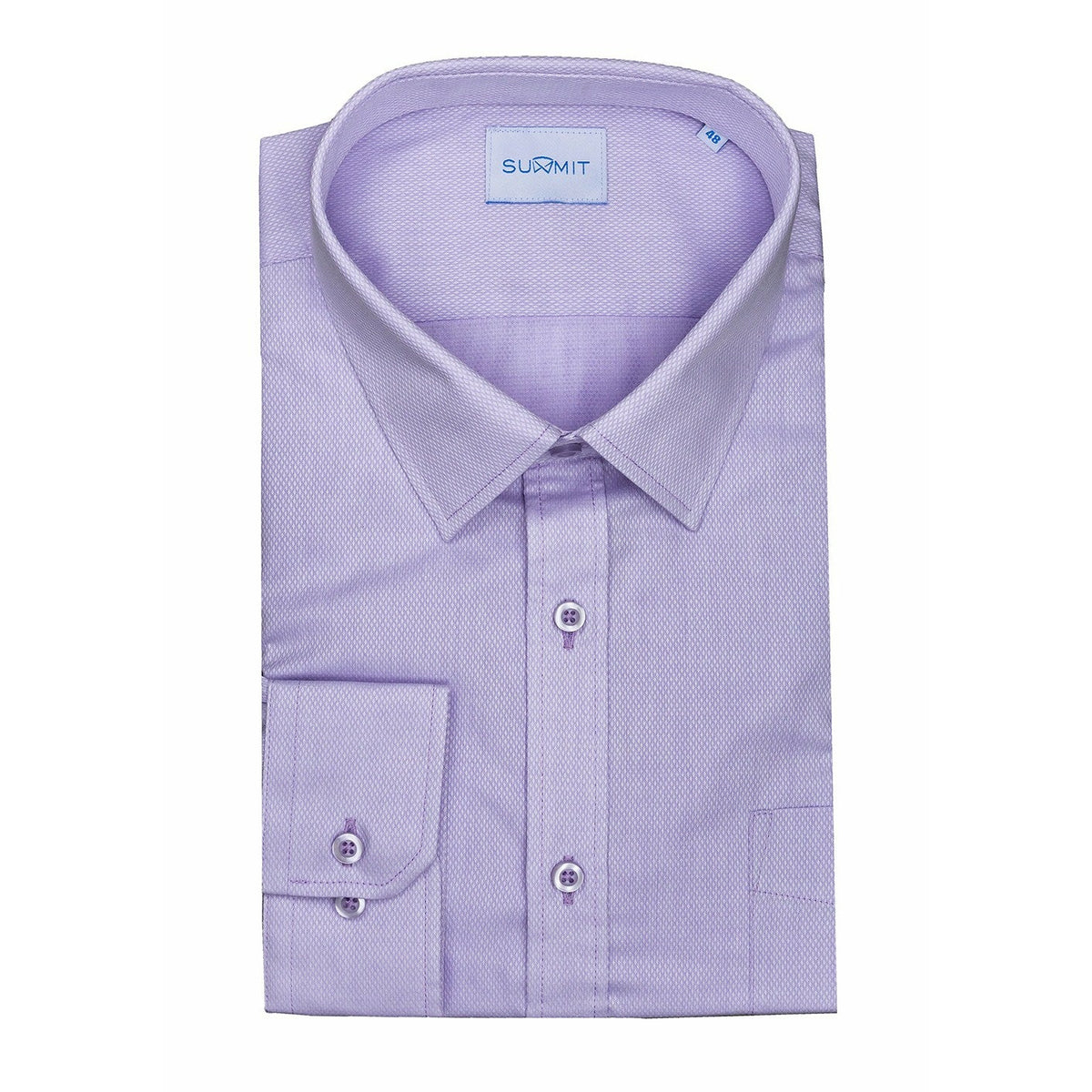Summit Edmund Business Shirt in Lilac
