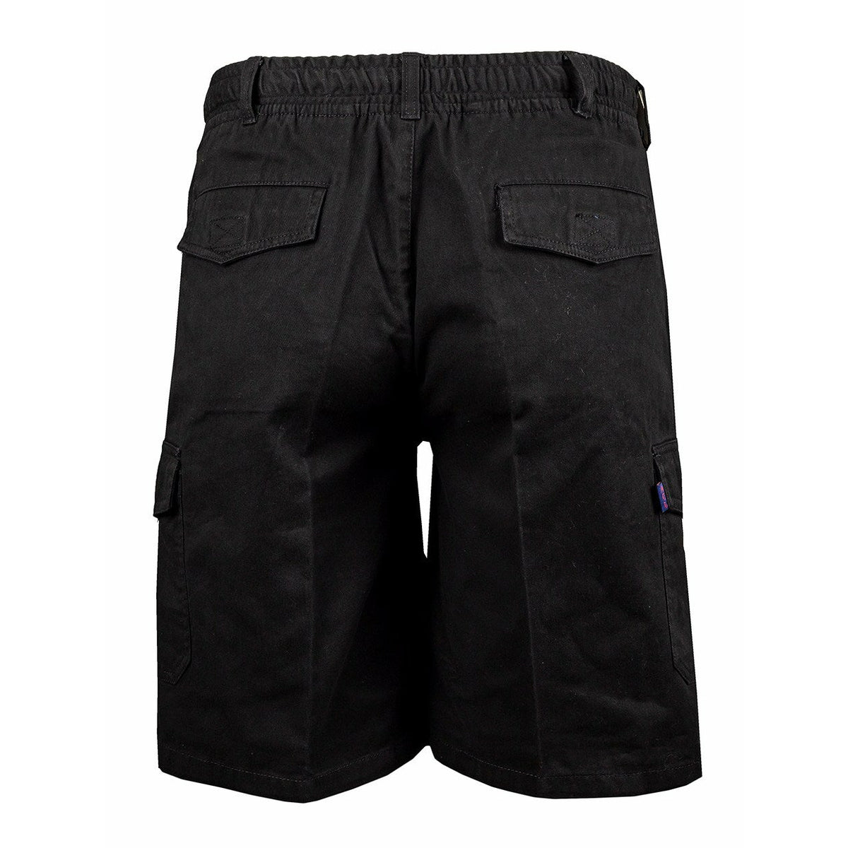 ACL Flexi-Waist Cargo Short in Black