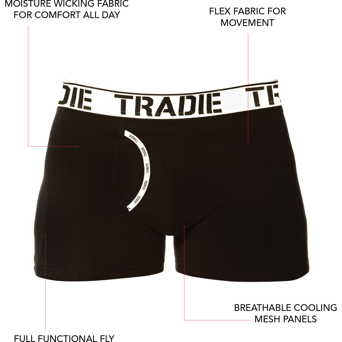 Tradies Big Fella Man Front Trunks