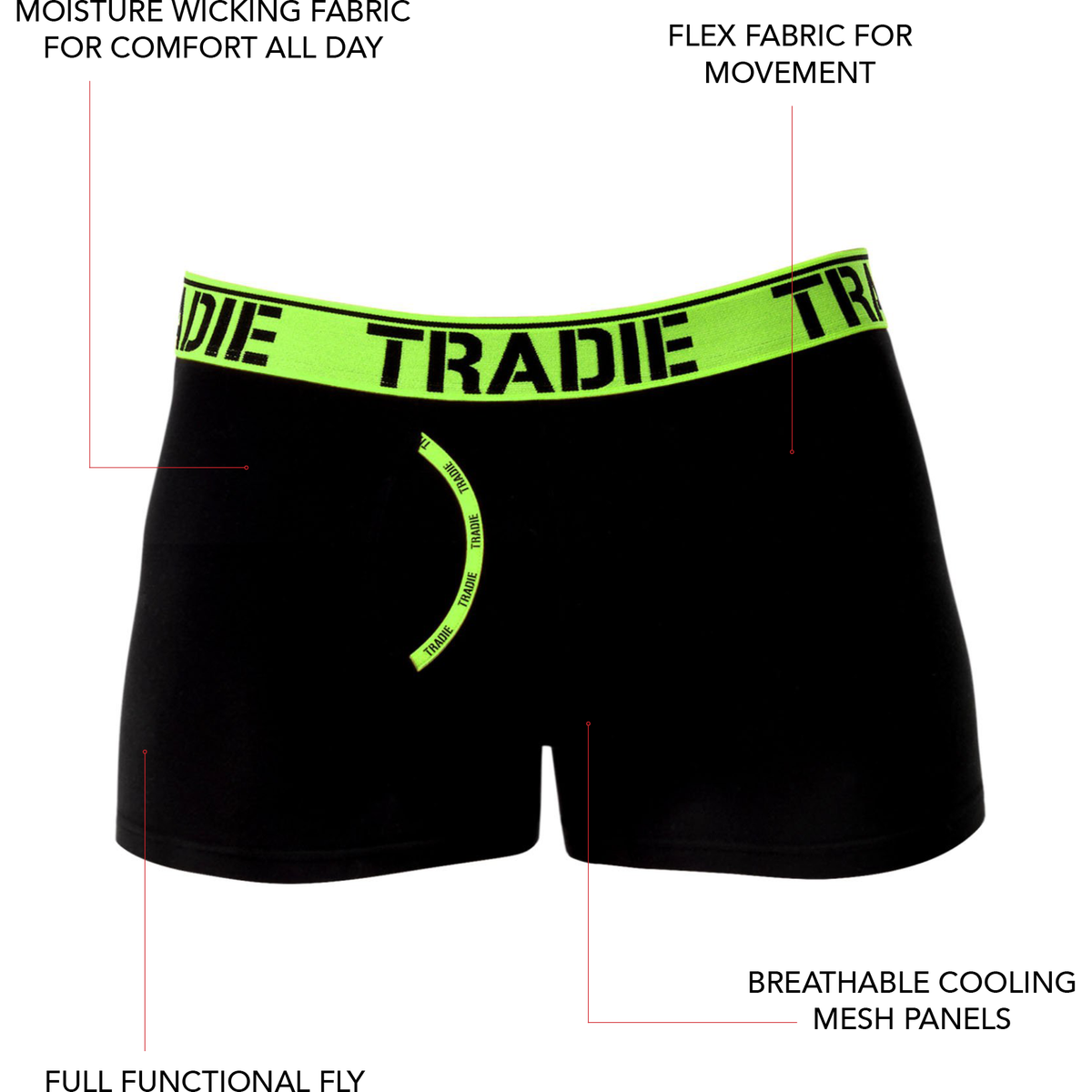 Tradies Big Fella Man Front Trunks