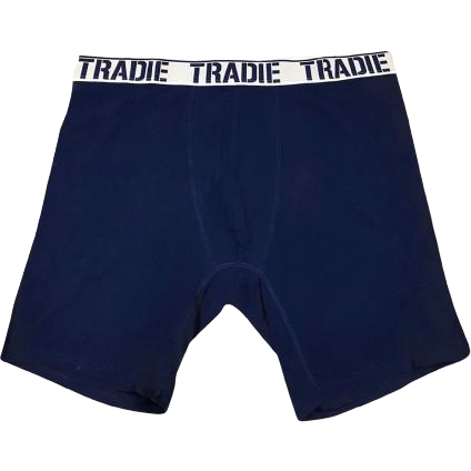 Tradies Big Fella Man Front Trunks in Navy