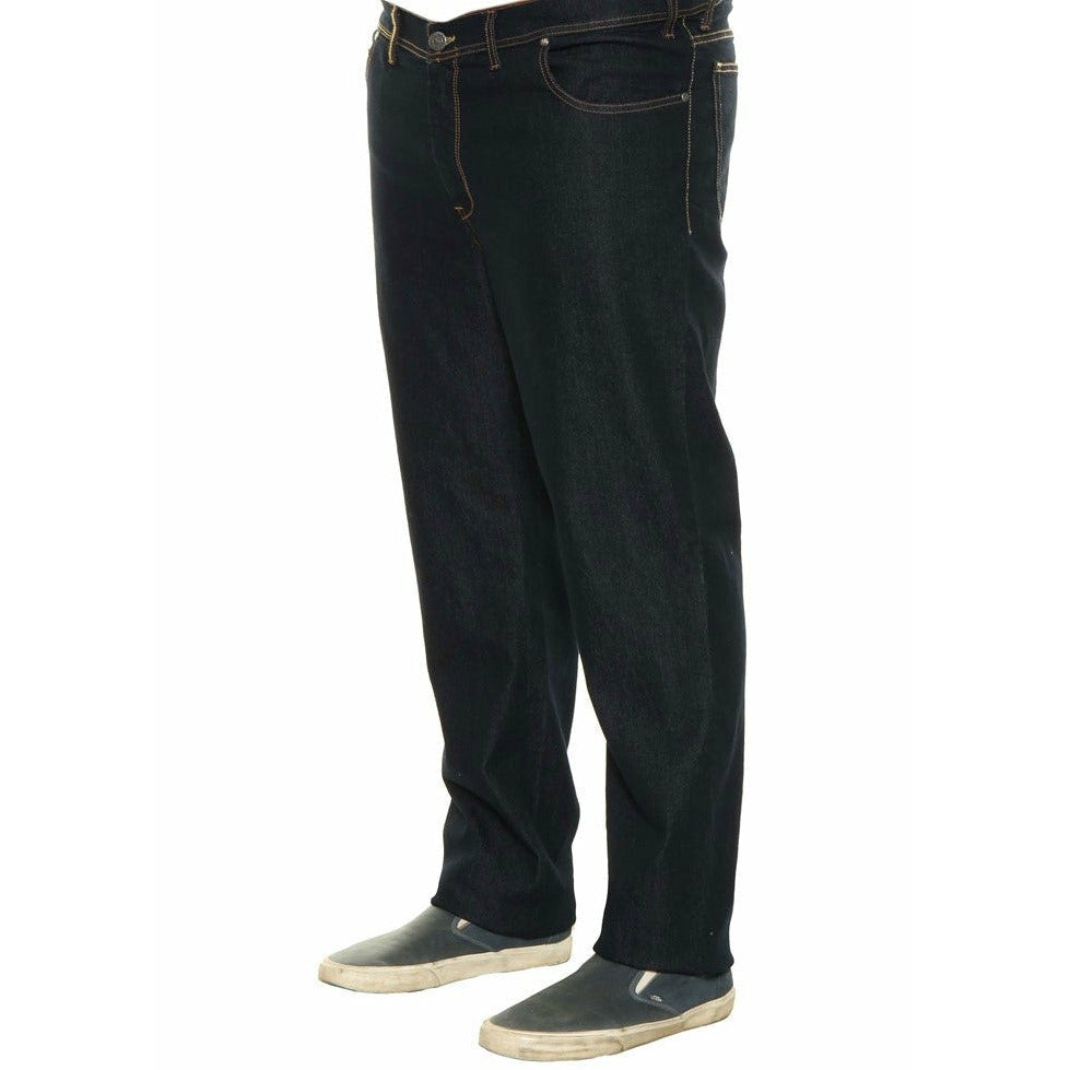 Maxitalia Black Stretch Denim 5 Pocket Jean