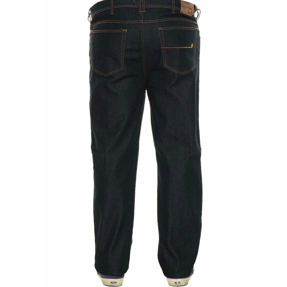 Maxitalia Black Stretch Denim 5 Pocket Jean