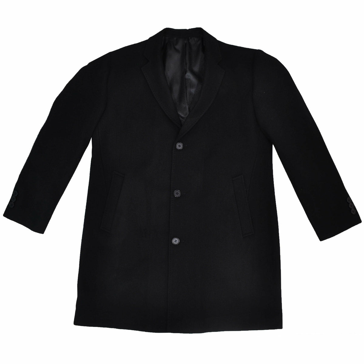 Bennett Heritage Winter Overcoat in Navy